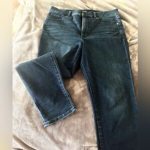 EUC Express women’s high rise jegging dark blue size 14